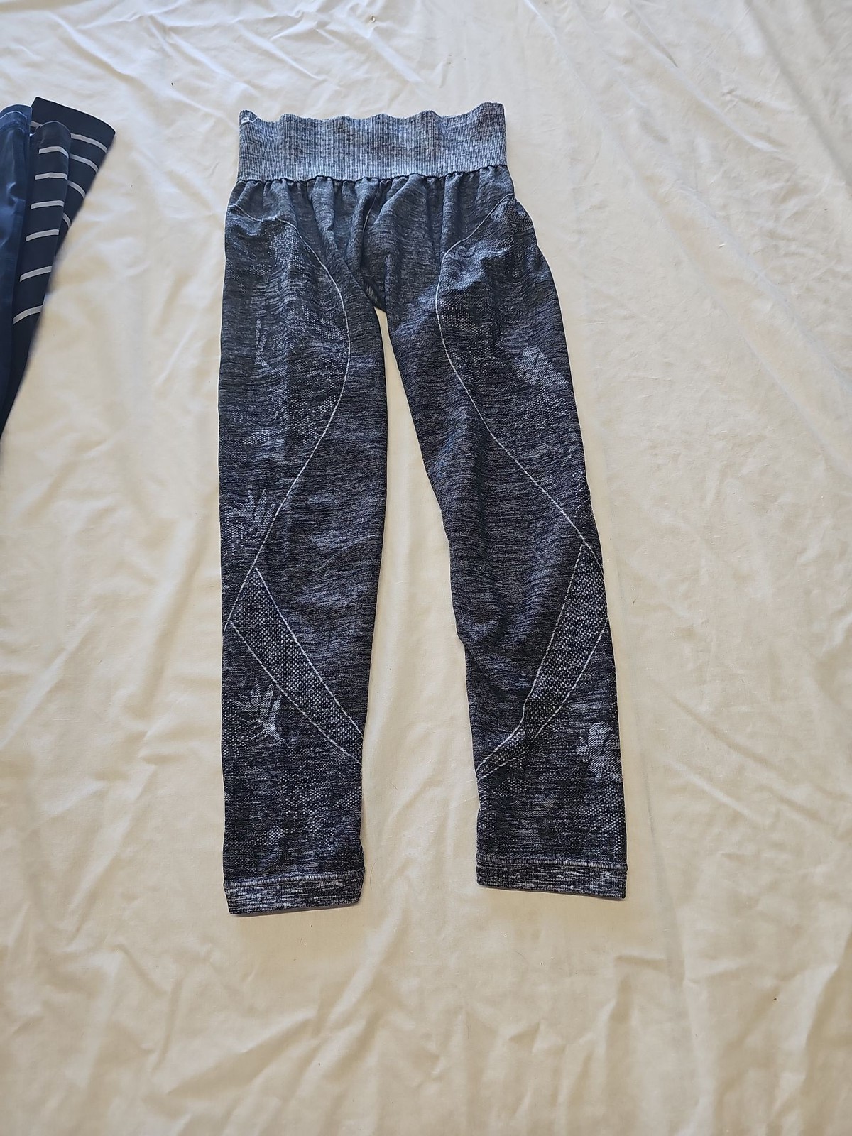 Seamless High-Waist Space Dye Gym Leggings w22 LL48