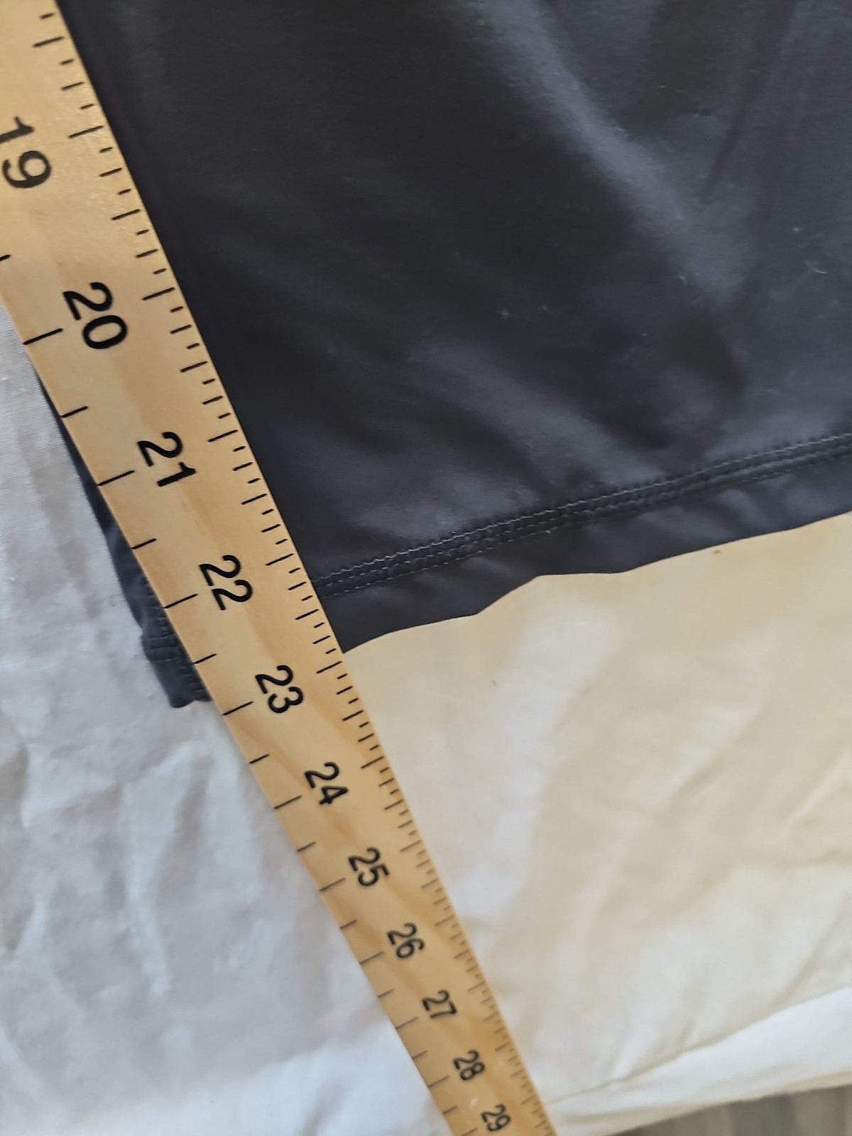 USA Pro Women's Black Capri Cropped Leggings Size 16 LL403 - Image 5