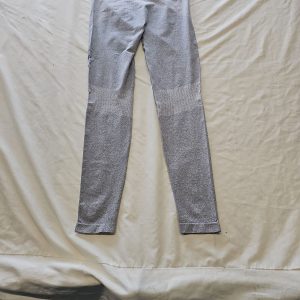 Gymshark Vital Seamless Leggings in Marl Grey approx w26 LL11