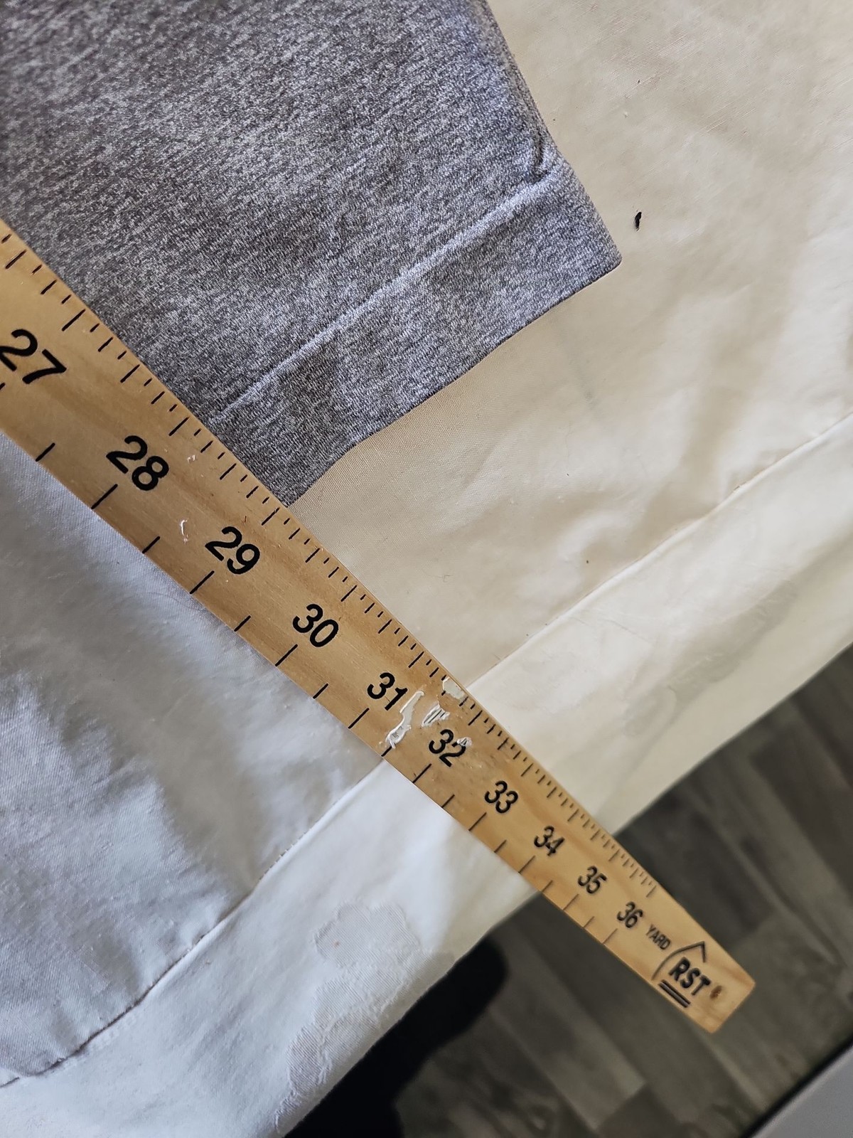 Gymshark Vital Seamless Leggings in Marl Grey approx w26 LL11 - Image 5