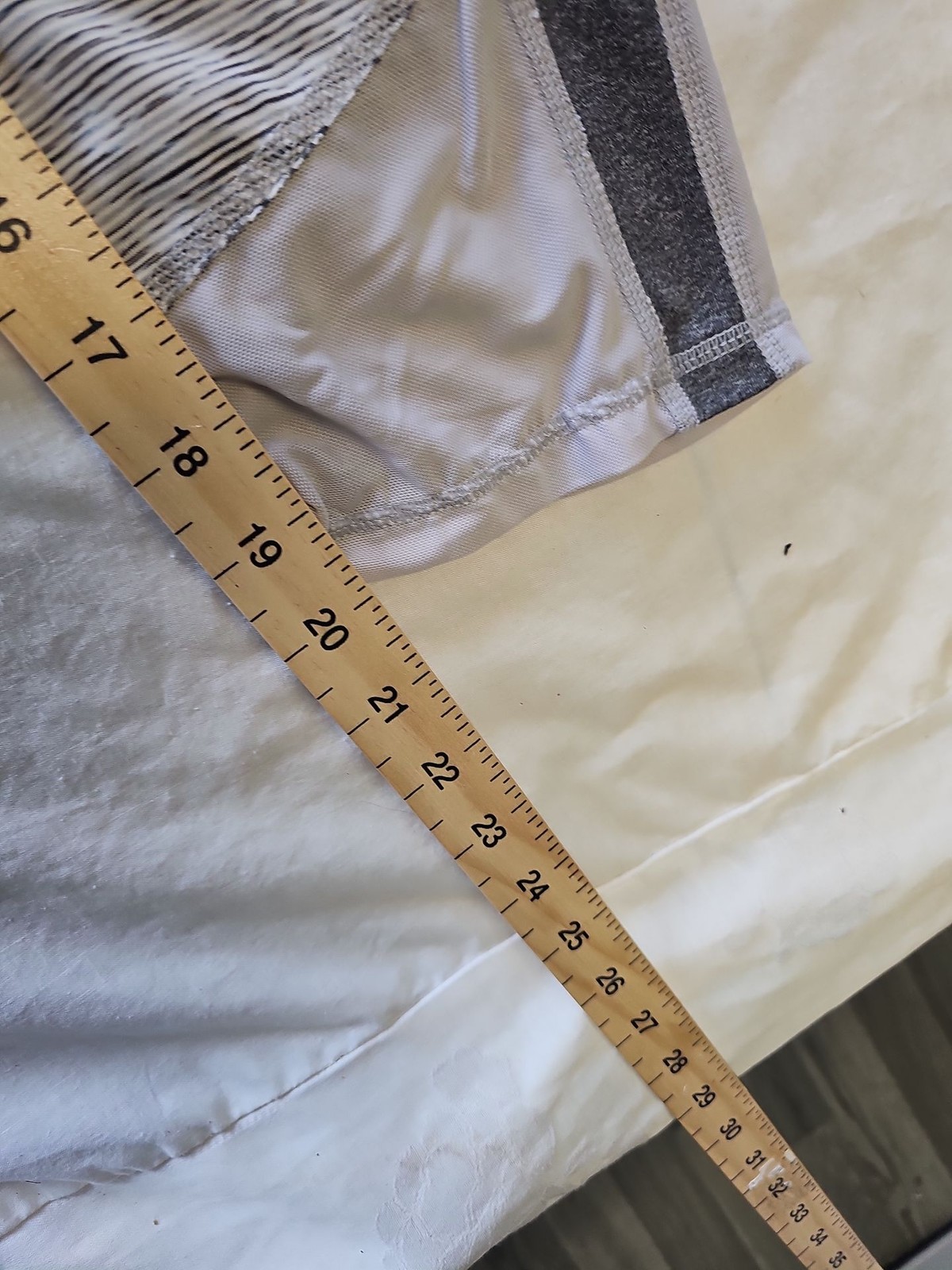 Matalan Grey Space-Dye Cropped Sports Leggings Size 14 LL18 - Image 5