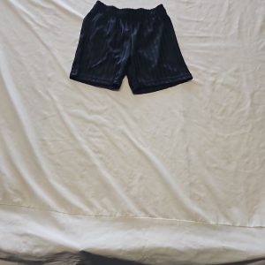 Vintage Next Black Satin Stripe Sports Shorts 5 to 6 yrs KK195