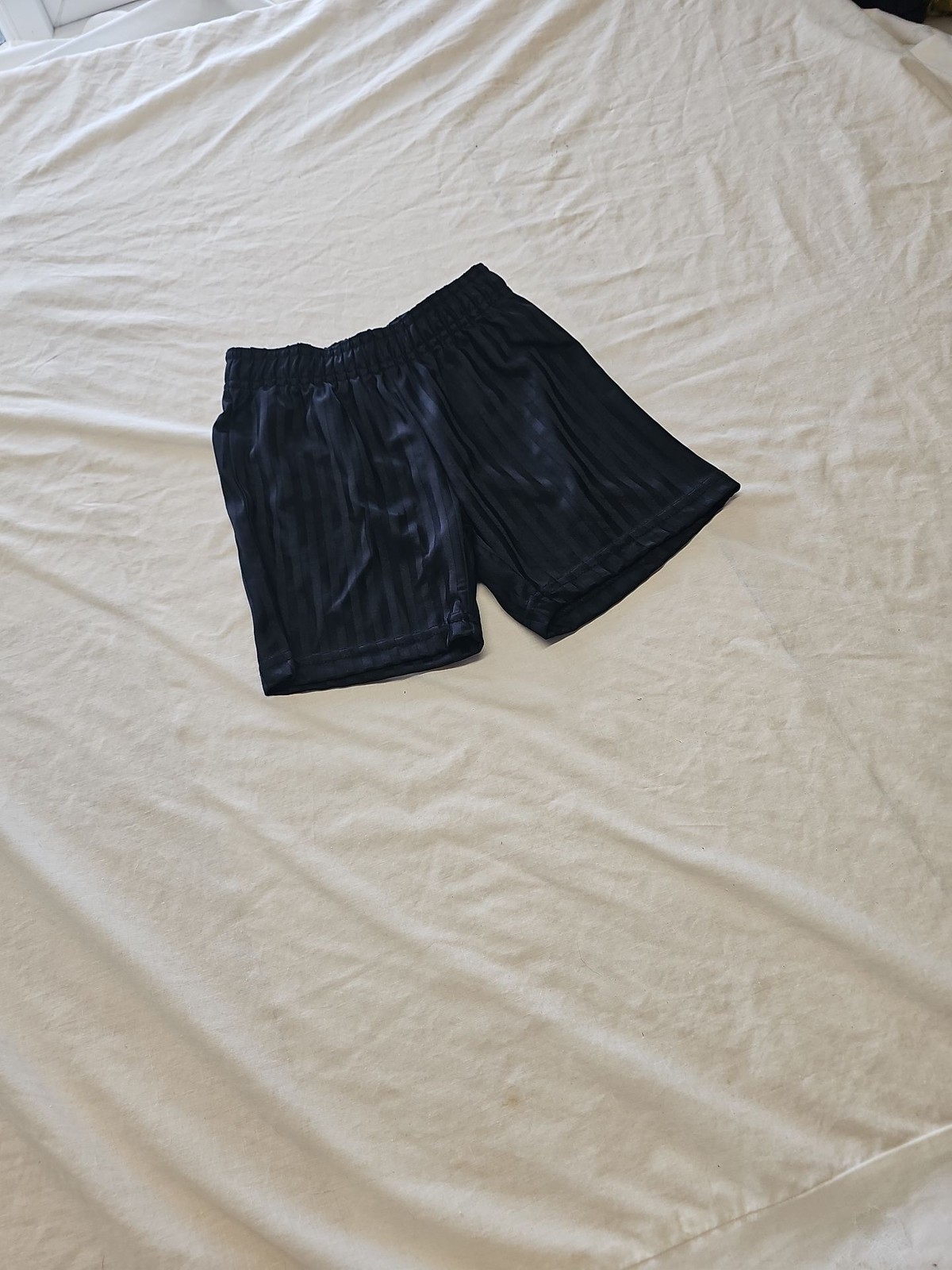 Vintage Next Black Satin Stripe Sports Shorts 5 to 6 yrs KK195 - Image 3