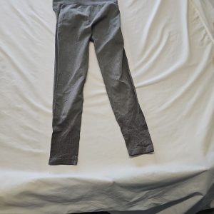 Grey Seamless High-Waisted Performance Gym Leggings Small O745