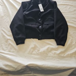 F&A Men's Black Utility Bomber Jacket uk L KK1000