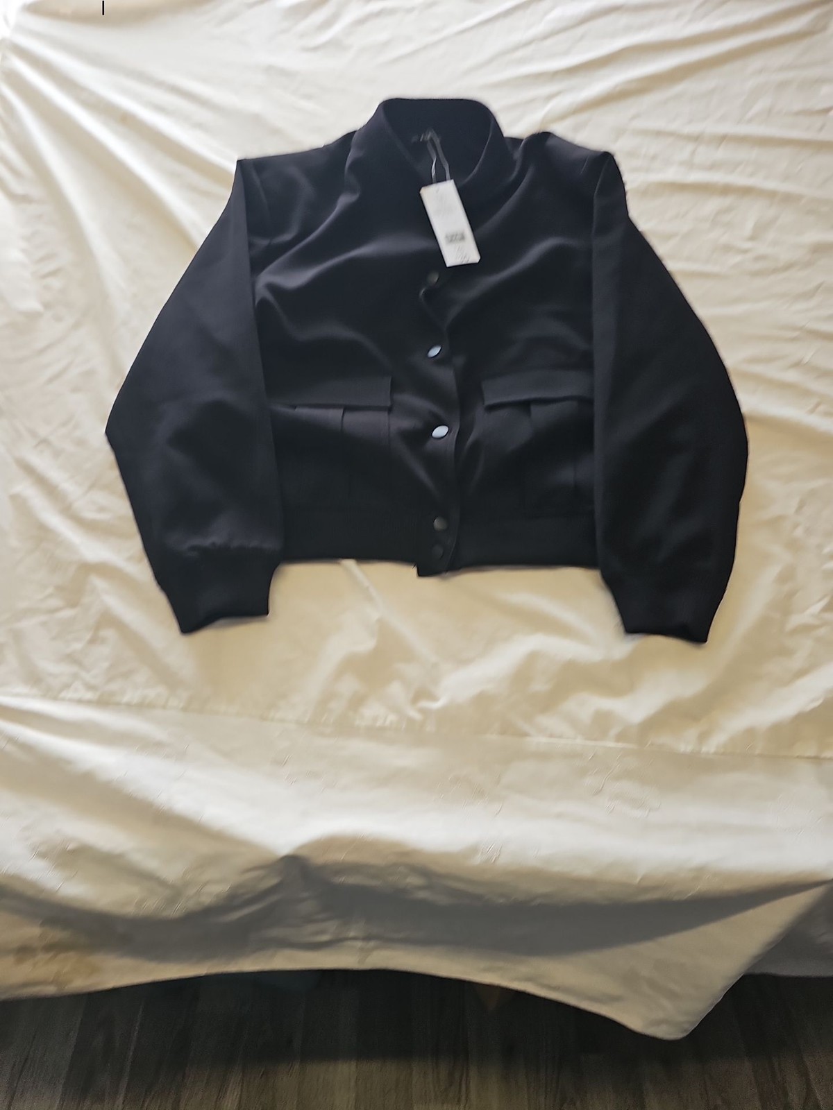 F&A Men's Black Utility Bomber Jacket uk L KK1000