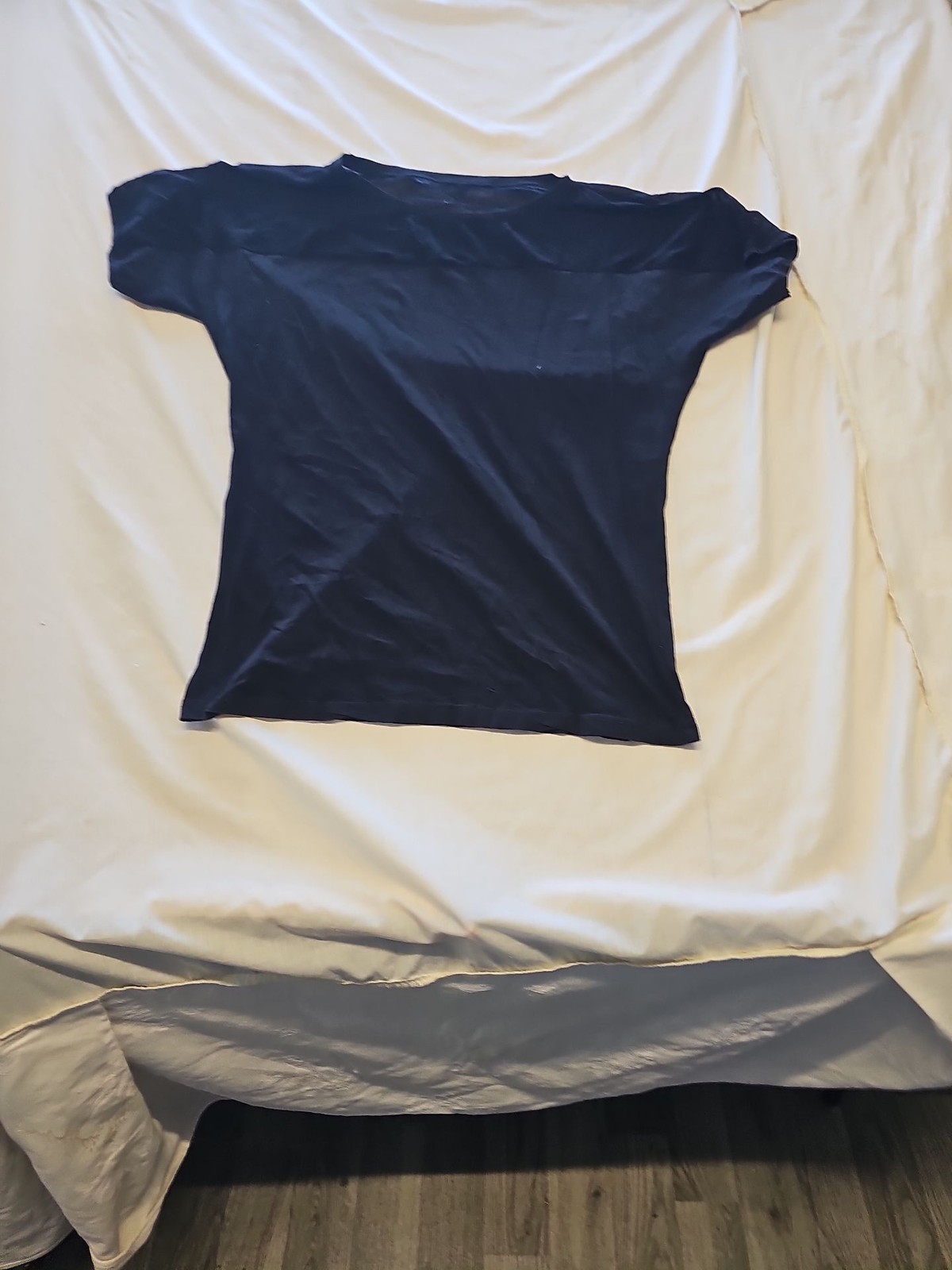 Evie Black Short Sleeve T-Shirt UK 14 KK199