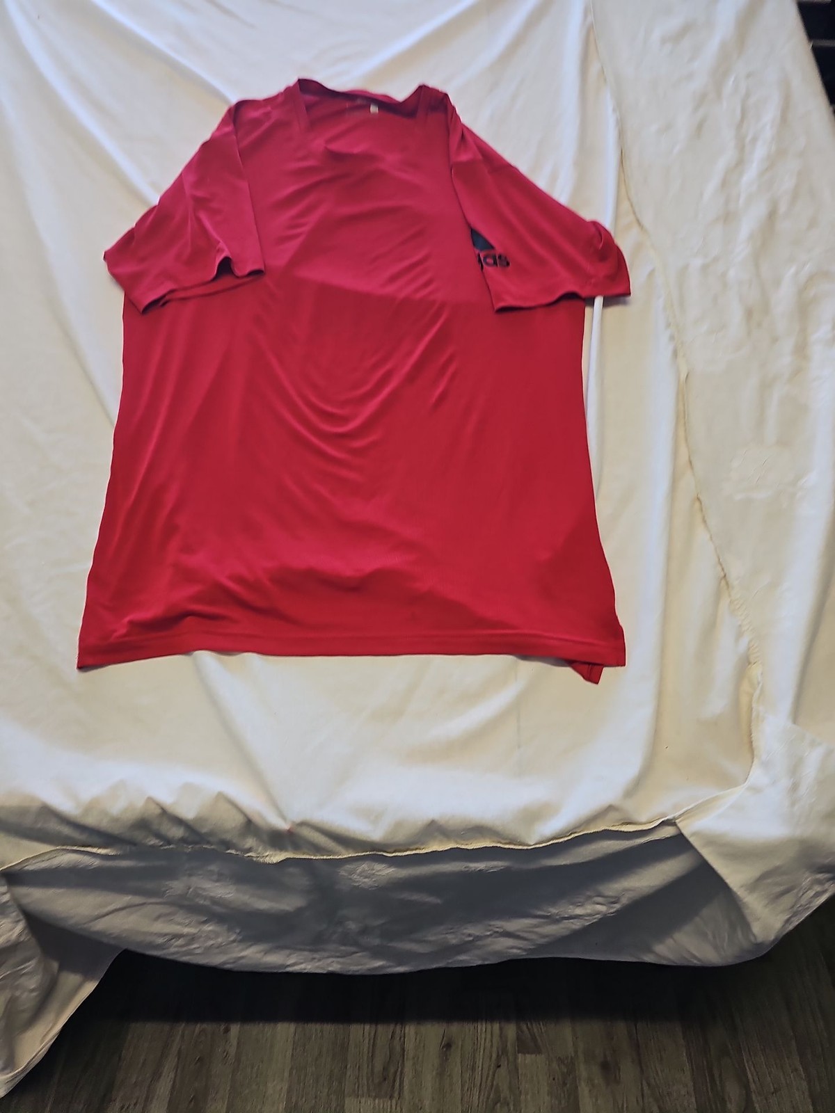 Adidas Prime Climalite Red Performance T-Shirt L KK190