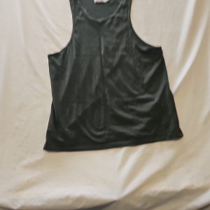 Topman Mens Khaki Green Sleeveless Vest Tank Top Size S Q765