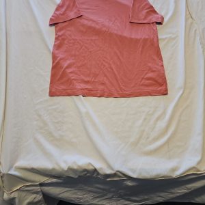 Nike The Nike Tee Loose Fit Embroidered Swoosh T-Shirt Rose Pink XS KK197