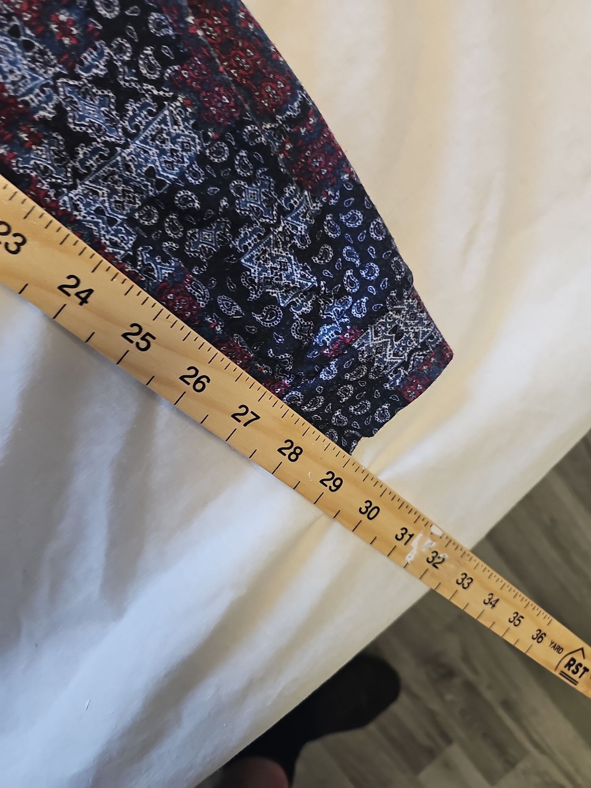 Atmosphere Paisley Patchwork Print Joggers Uk14 GG999 - Image 4
