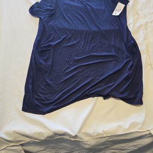 Porte A Porte Fashion Navy Blue Lagenlook Tunic Top - Made in Italy Kk186