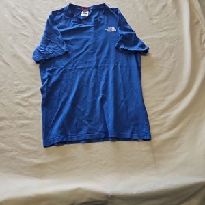 The North Face Men's Blue Graphic T-Shirt - Small N715