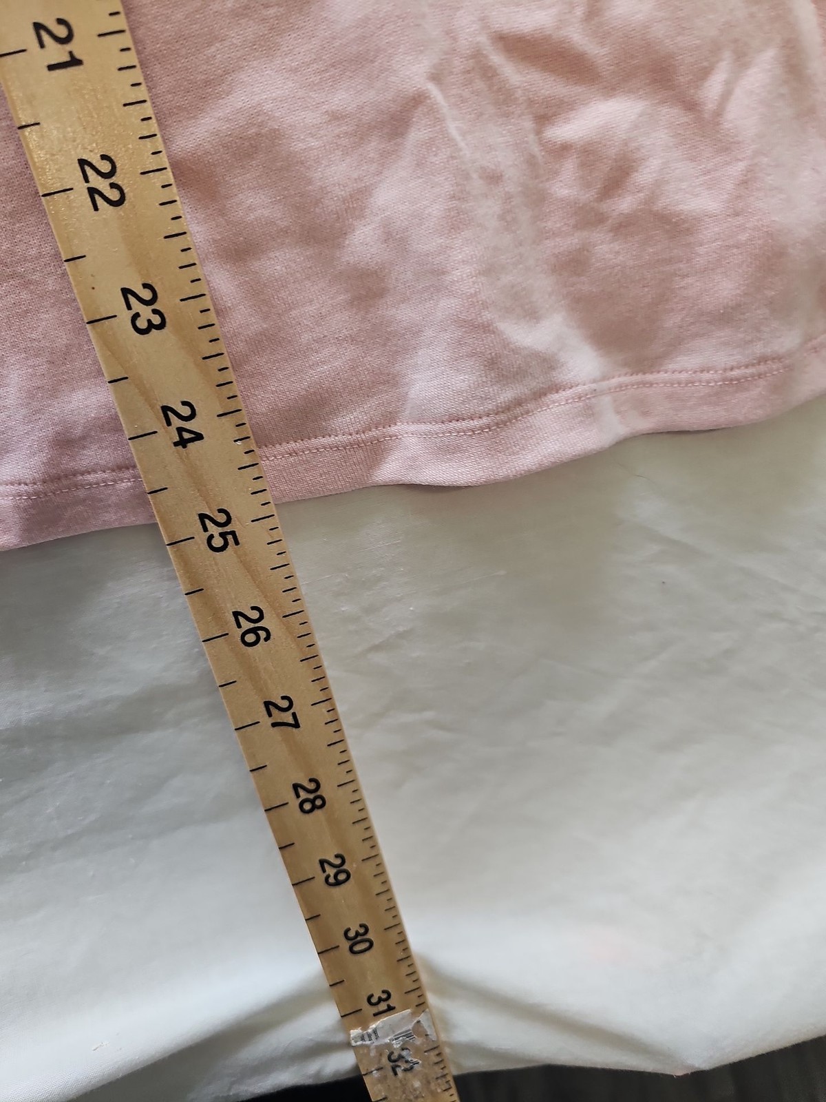 Tu Woman Peach Pink Henley Long Sleeve Top - Size 12 N580 - Image 4