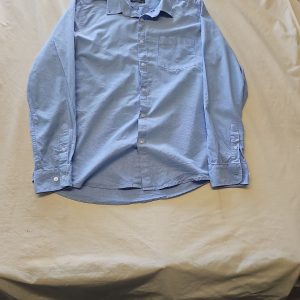 Primark XL Slim Fit Light Blue Oxford Shirt Q767
