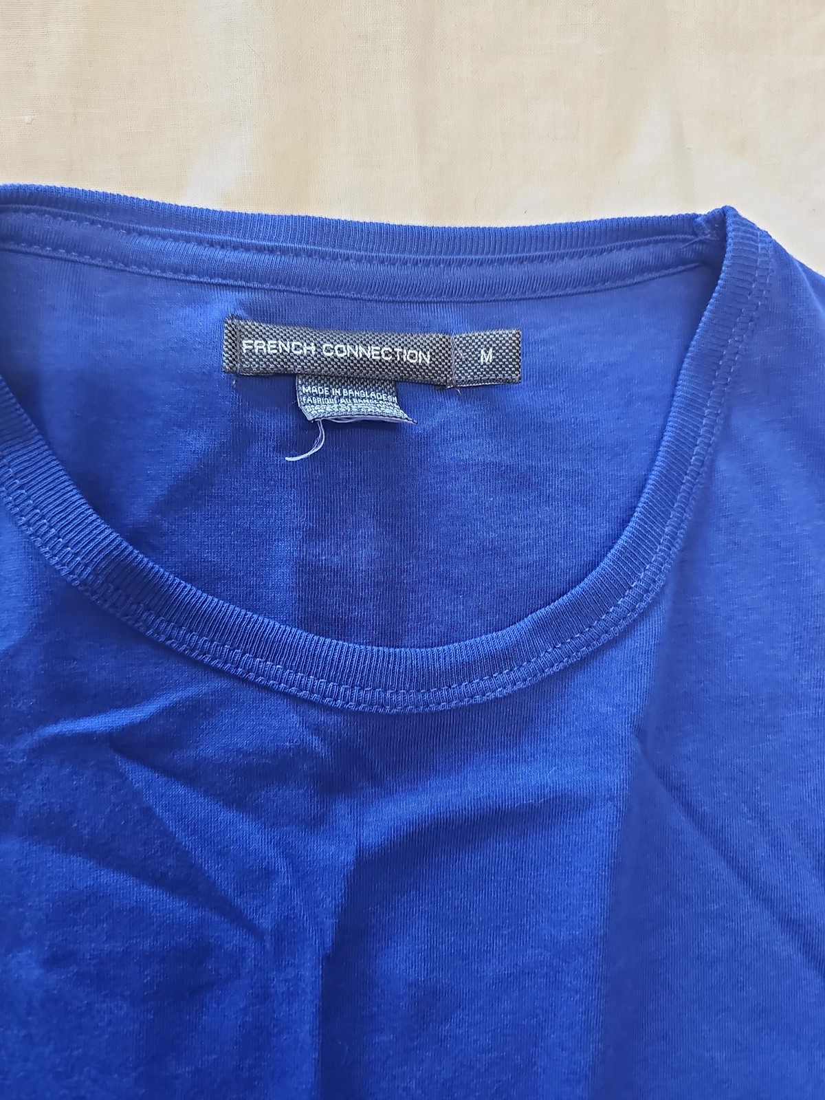 French Connection Men’s Cobalt Blue Pocket T-Shirt M Q772