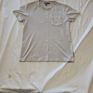 French Connection Men's Beige Pocket T-Shirt Size M Q769