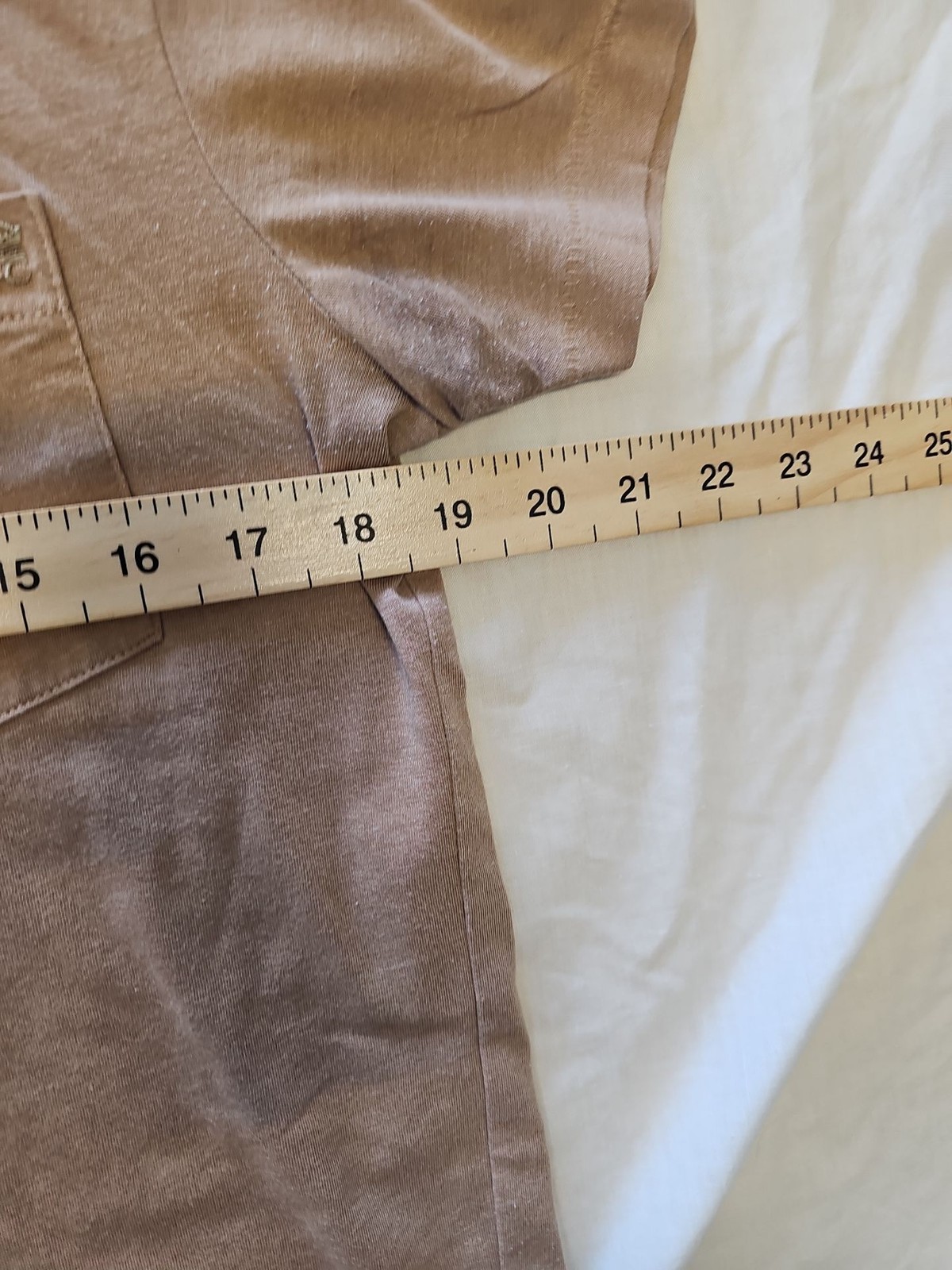 French Connection Men's Tan Pocket T-Shirt Q767 - Image 4