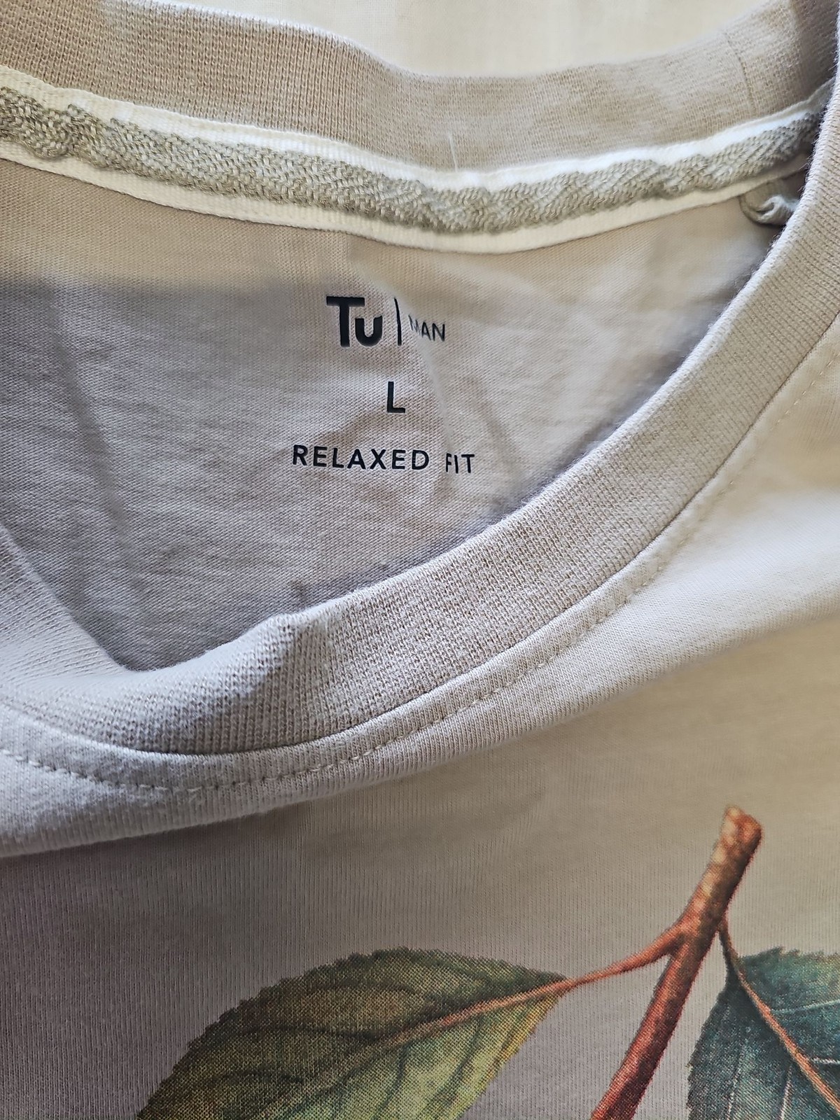 Tu Man Relaxed Fit Peach Graphic T-Shirt – Fruta Fresca l Q779