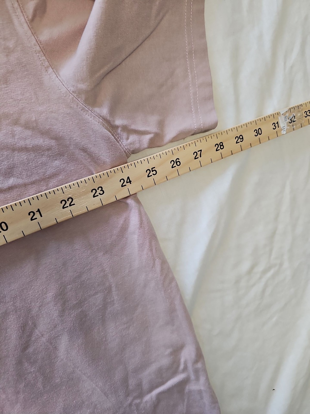 Tu Man Relaxed Fit Dusky Pink Pocket T-Shirt XL Q780 - Image 4