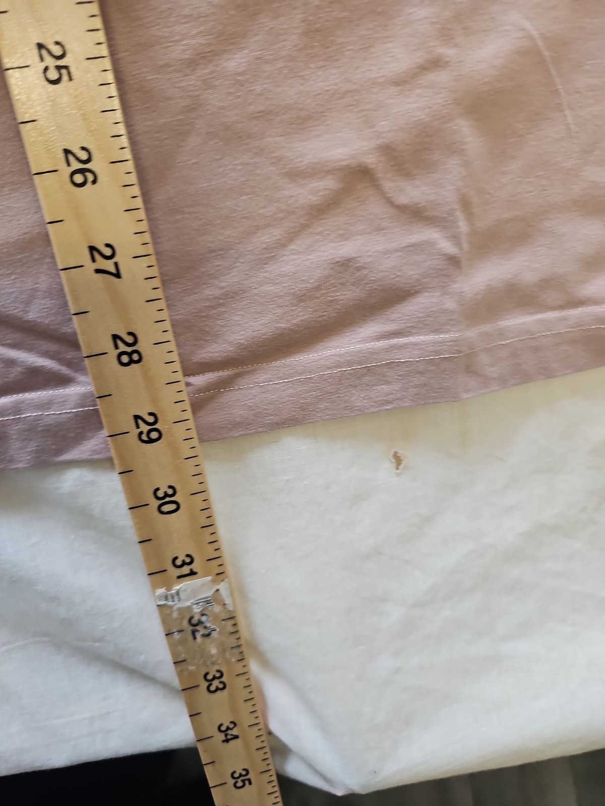 Tu Man Relaxed Fit Dusky Pink Pocket T-Shirt XL Q780 - Image 5