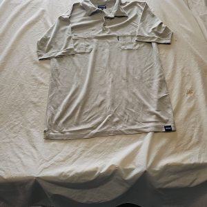 Vintage HEAD Utility Polo Shirt with Dual Chest Pockets - XL R785