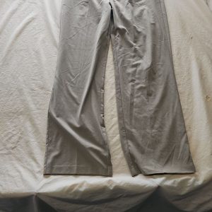 Pull&Bear Men's Grey Chino Trousers Wide Leg Size XL R793
