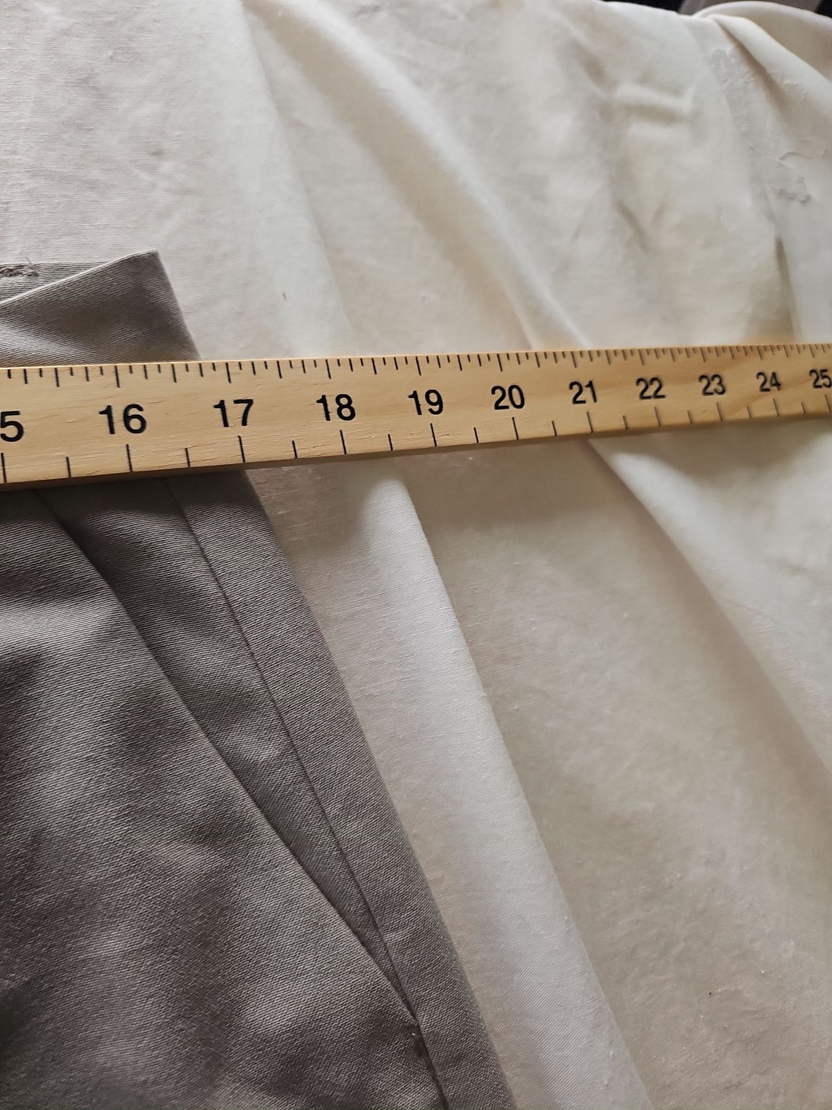 Pull&Bear Men's Grey Chino Trousers Wide Leg Size XL R793 - Image 4