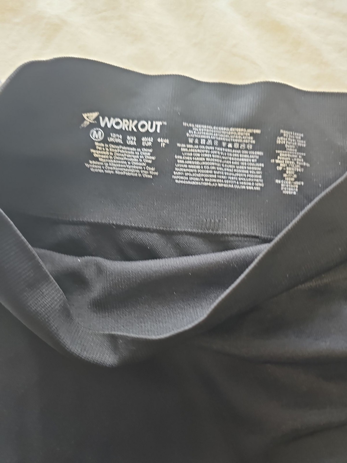 Primark Workout Women’s Seamless Black Activewear Leggings uk12 P75