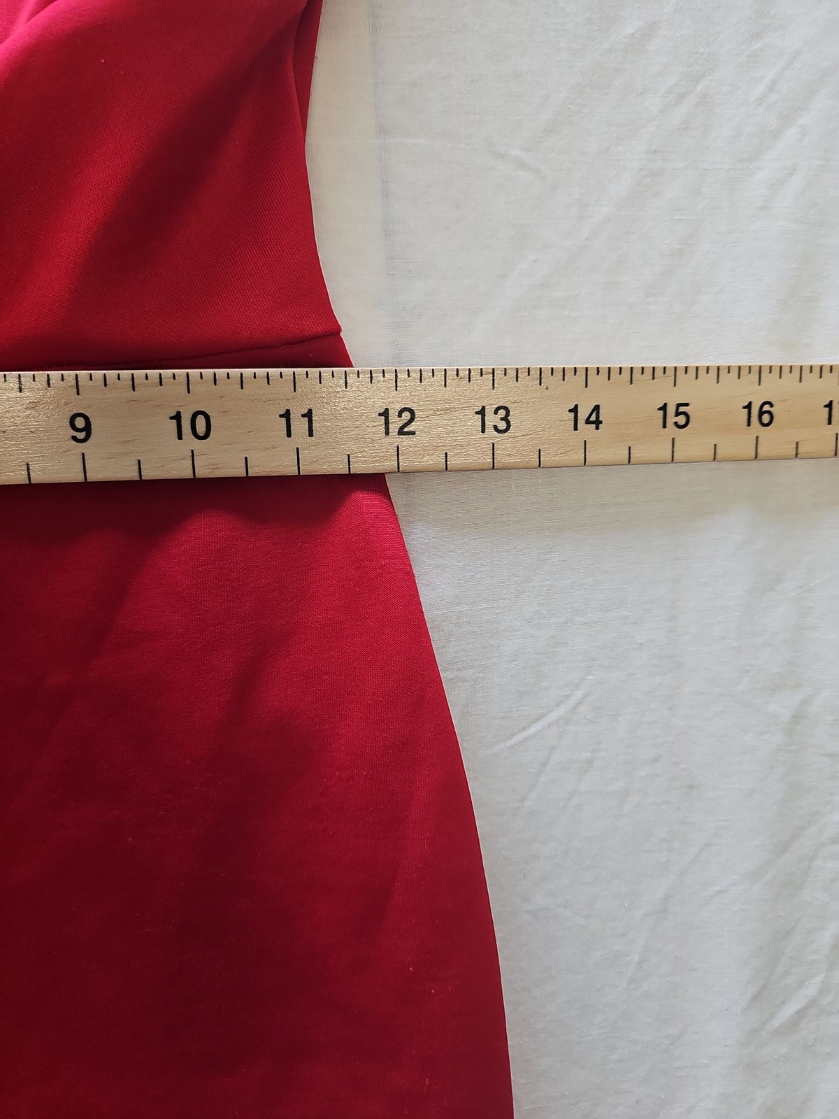Boohoo Petite Red Off-the-Shoulder Bodycon Midi Dress uk 8 S809 - Image 6