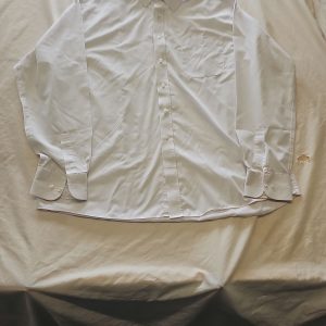 M&S Collection White Regular Fit Long Sleeve Dress Shirt 18 S810