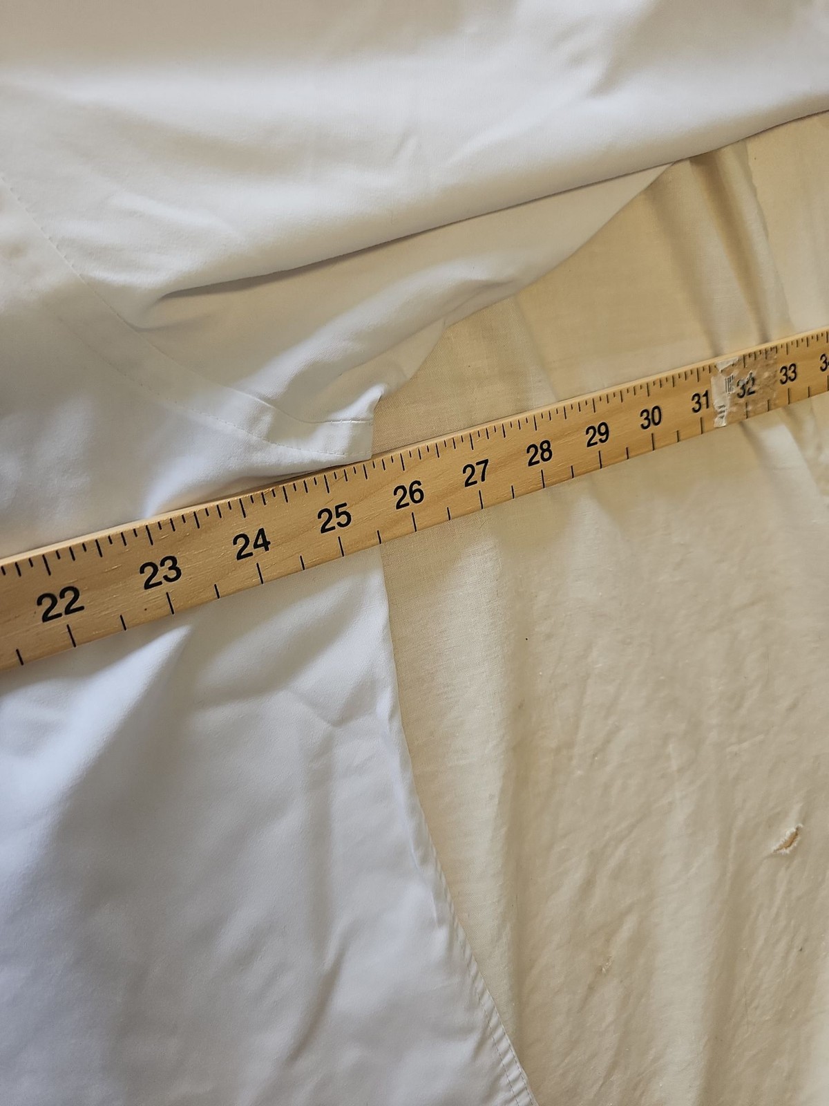M&S Collection White Regular Fit Long Sleeve Dress Shirt 18 S810 - Image 5