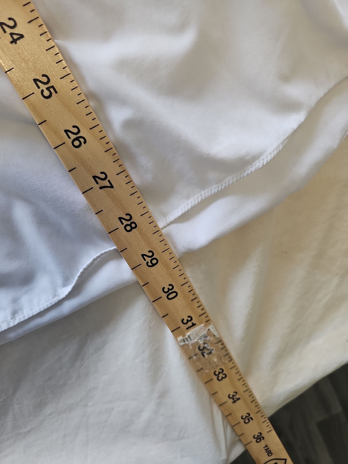 M&S Collection White Regular Fit Long Sleeve Dress Shirt 18 S810 - Image 6