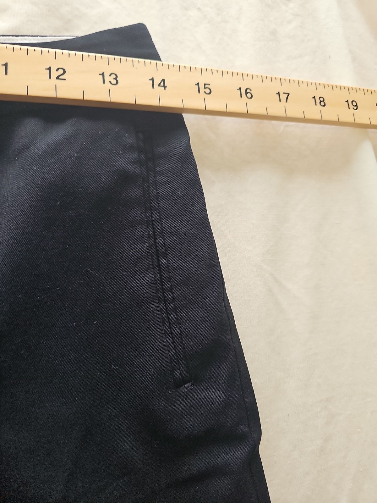 M&S Collection Women's Black Straight Leg Trousers Uk8 R801 - Image 3