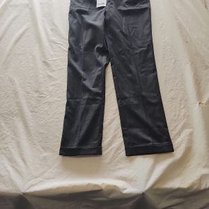 Next Tailoring Women's Black Tapered Smart Trousers NWT euro36 l 29 R797