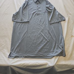 Doha Golf Club Collection Mens XXL Performance Polo Shirt in Slate Blue S813