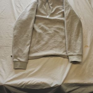 Marks & Spencer Autograph Quarter-Zip Fleece Pullover L S817