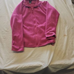 Joules Women's Fuchsia Pink Full Zip Fleece Jacket UK 14 S812