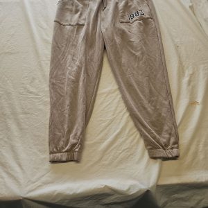 F&F Active Men's Tan Fleece-Lined Joggers - Size L T823