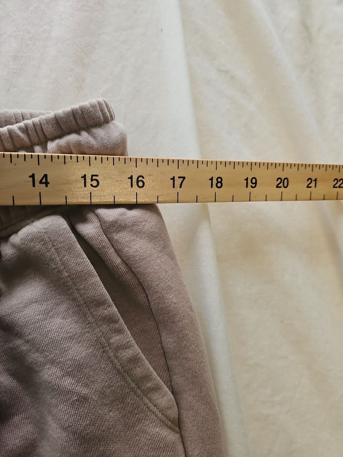 F&F Active Men's Tan Fleece-Lined Joggers - Size L T823 - Image 3