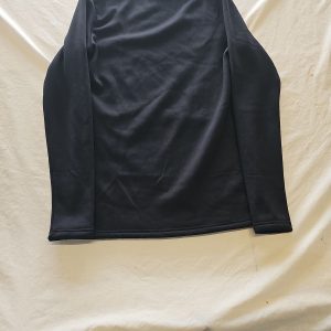 Primark Fleece Lined Long Sleeve Thermal Top in Black Size m U837