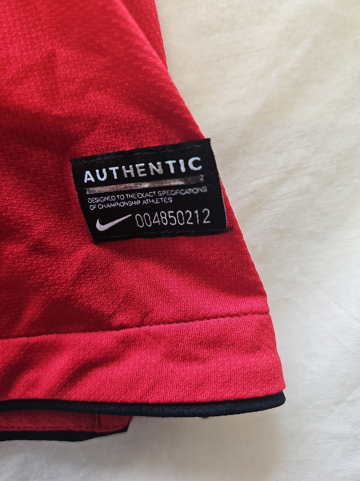 Vintage Nike Manchester United 2010-11 Home Shirt Aon XXL U839 - Image 5