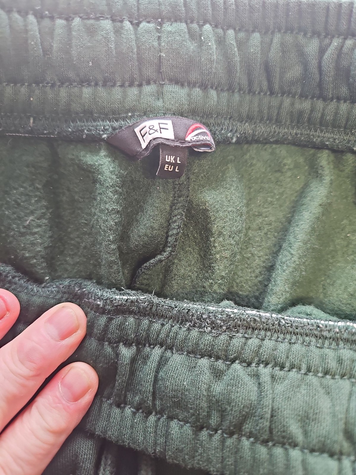 F&F Active Forest Green Phoenix Sweatpants L T821