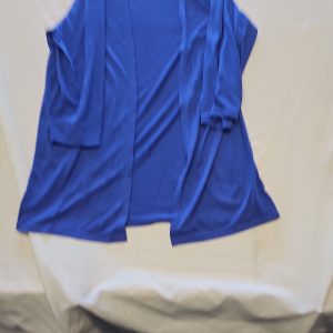 Cotton Traders Women's Cobalt Blue Open Front Cardigan Size 16 V851