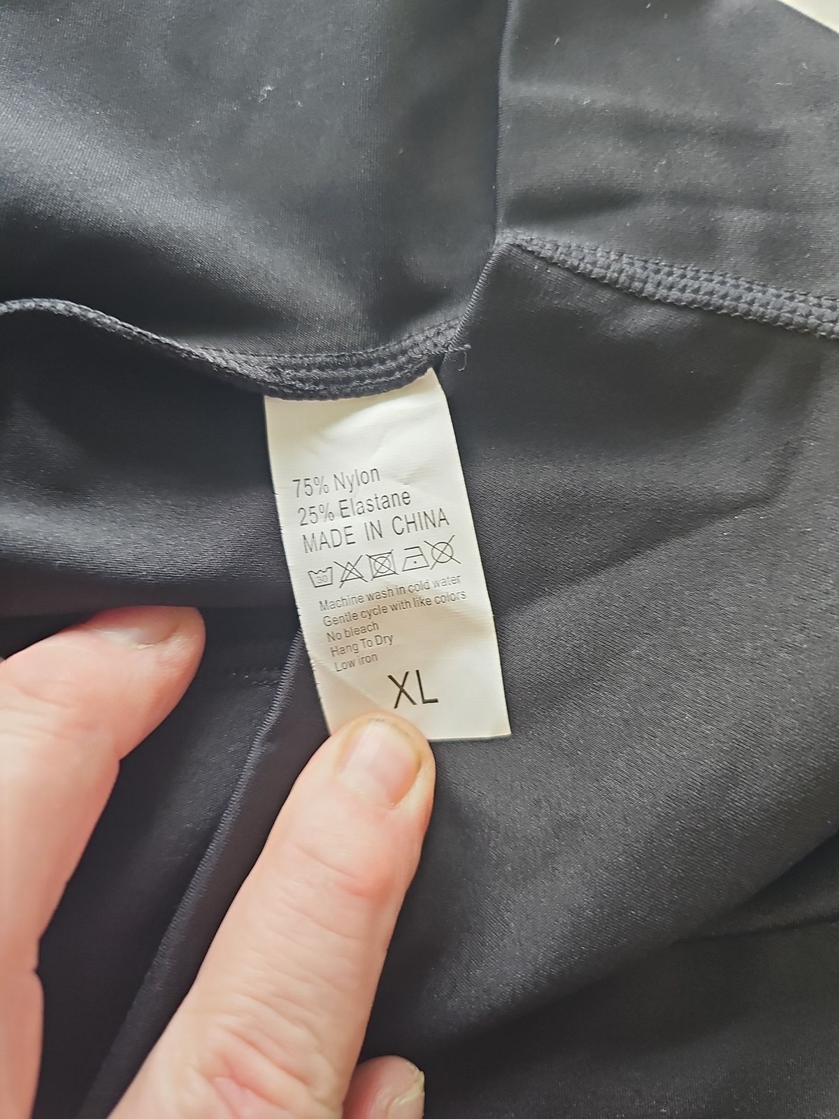 Black High-Waisted Flare Yoga Pants  Xl P749