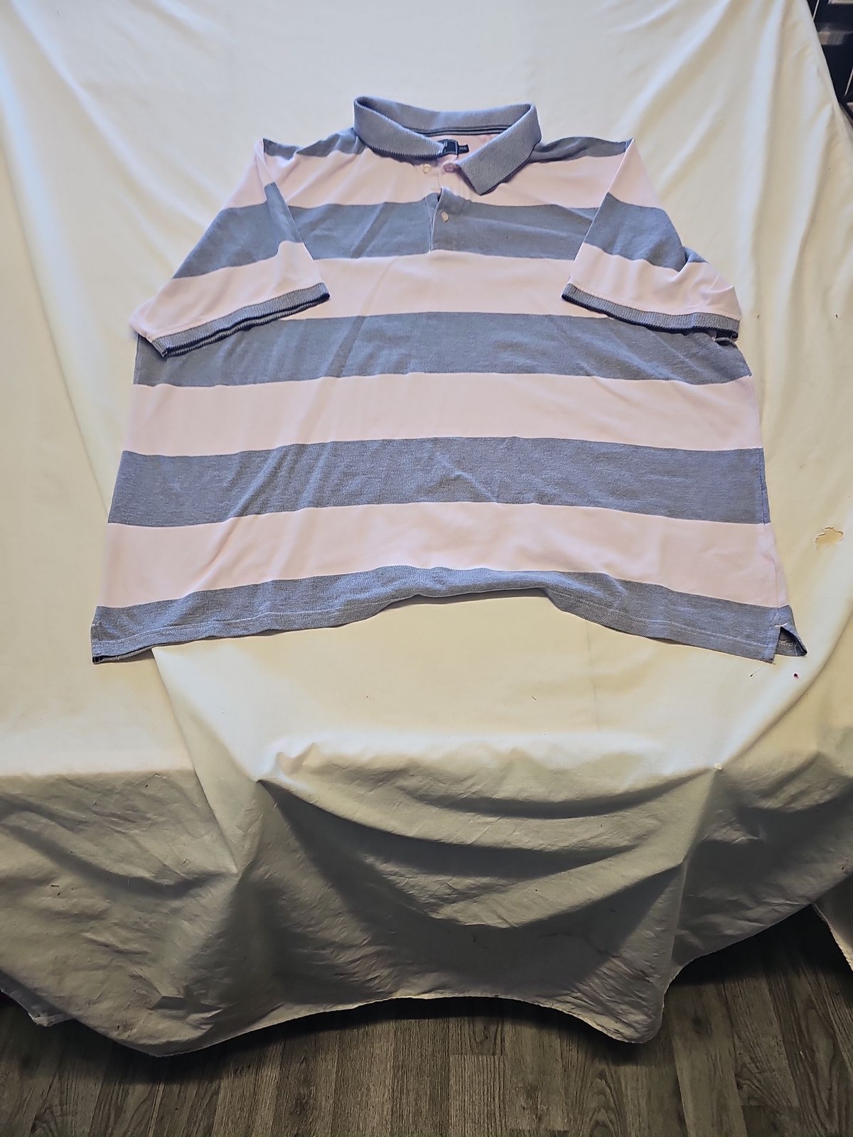 Maine New England Classics XXXL Striped Polo Shirt V854