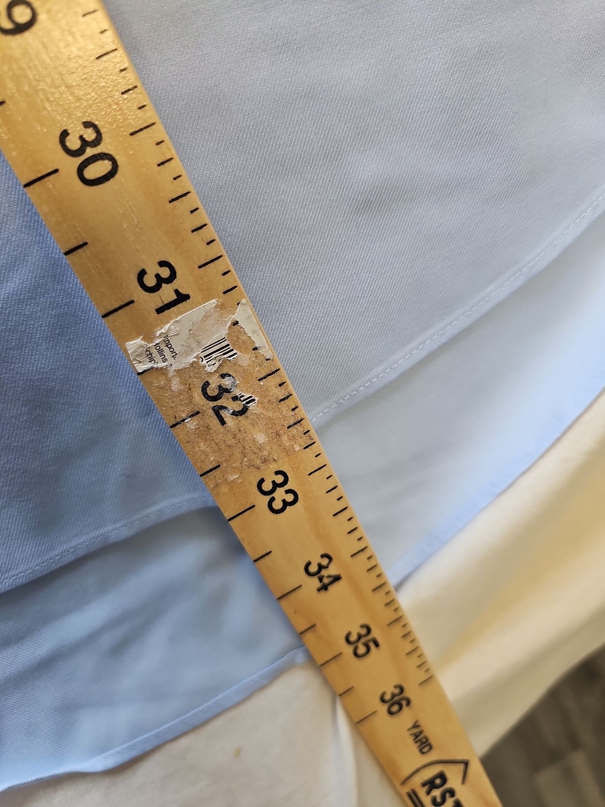 Charles Tyrwhitt Men's Light Blue Non-Iron Twill Dress Shirt - 18/37in U845 - Image 7
