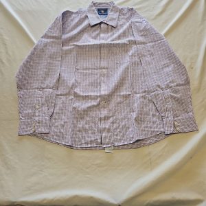Brook Taverner Men's XXL Pure Cotton Check Long Sleeve Shirt U846