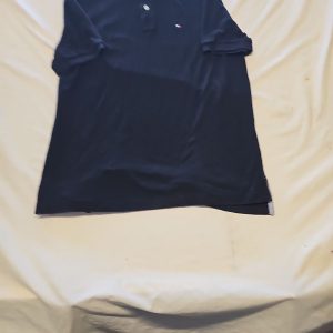 Tommy Hilfiger Navy Blue Classic Fit Polo Shirt - Size M V860