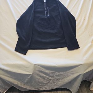 Vintage Starter Black Quarter-Zip Fleece Pullover - Size M X872